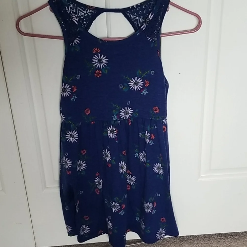 Blue dress